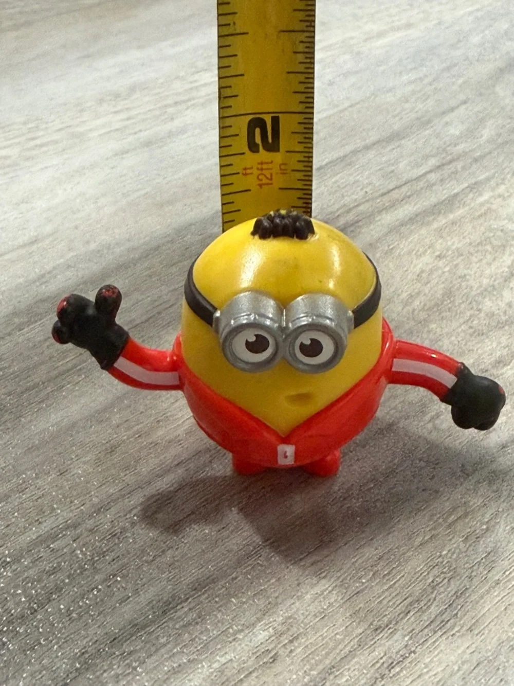 McDonald's Minions Otto Orange Track Suit Happy Meal Toy Figure